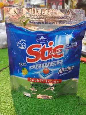Stic tablette pour lave vaisselle citron 13pcs