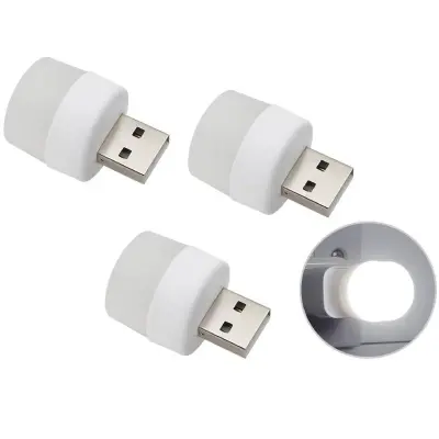 Mini lampe LED USB 1W blanche